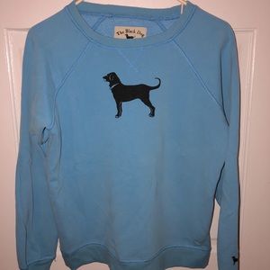 The Black Dog blue crew neck sweatshirt size small